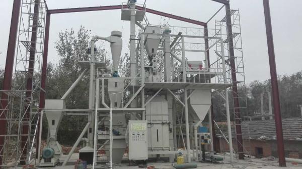 Buy cheap Ring Die Biomass Wood Pellet Production Line 180kw from wholesalers
