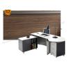 Buy cheap Polish Matt Solid Surface Office Furniture Boss CEO Director Office Desk from wholesalers