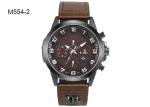 BARIHO Men's Quartz Watch 6-Pin Multifunctional Chronograph Date Wristwatch M554