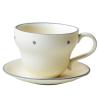Buy cheap Stocked Ceramic Cups Saucers Ceramic Stoneware Coffee Mug And Saucer Set For Tea from wholesalers