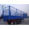 Buy cheap new Fence Cargo Semi Trailer 3 Axles Semi Trailer Trucks High Coloumn Cargo Trailer from wholesalers