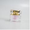 Buy cheap 30g Square Container Pink Acrylic Cream Jar Plastic Jar for Luxury Skin Care Products from wholesalers