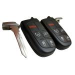 Black 433 Mhz Keyless Remote Start System For Jeep Grand Cherokee
