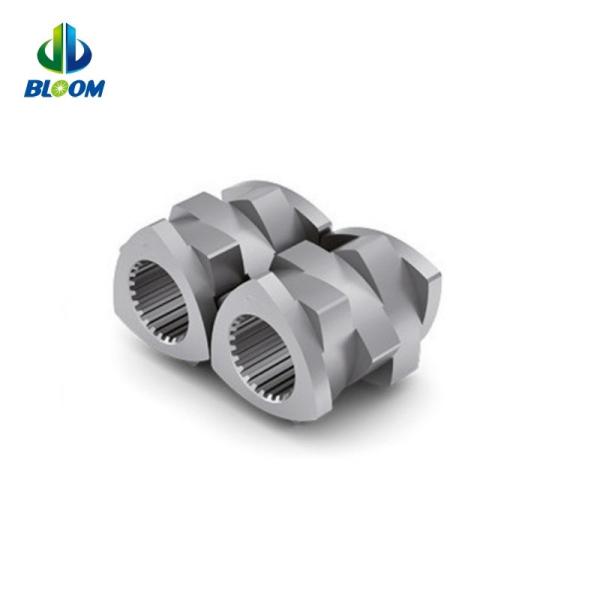 Extruder Repairing Parts Screw Segments For Fluoroplastic Fluororubber