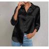 Buy cheap Custom Private Label American Clothing Wholesale Long Sleeve Embossed Button up High Quality Shirts for Women Shirts from wholesalers