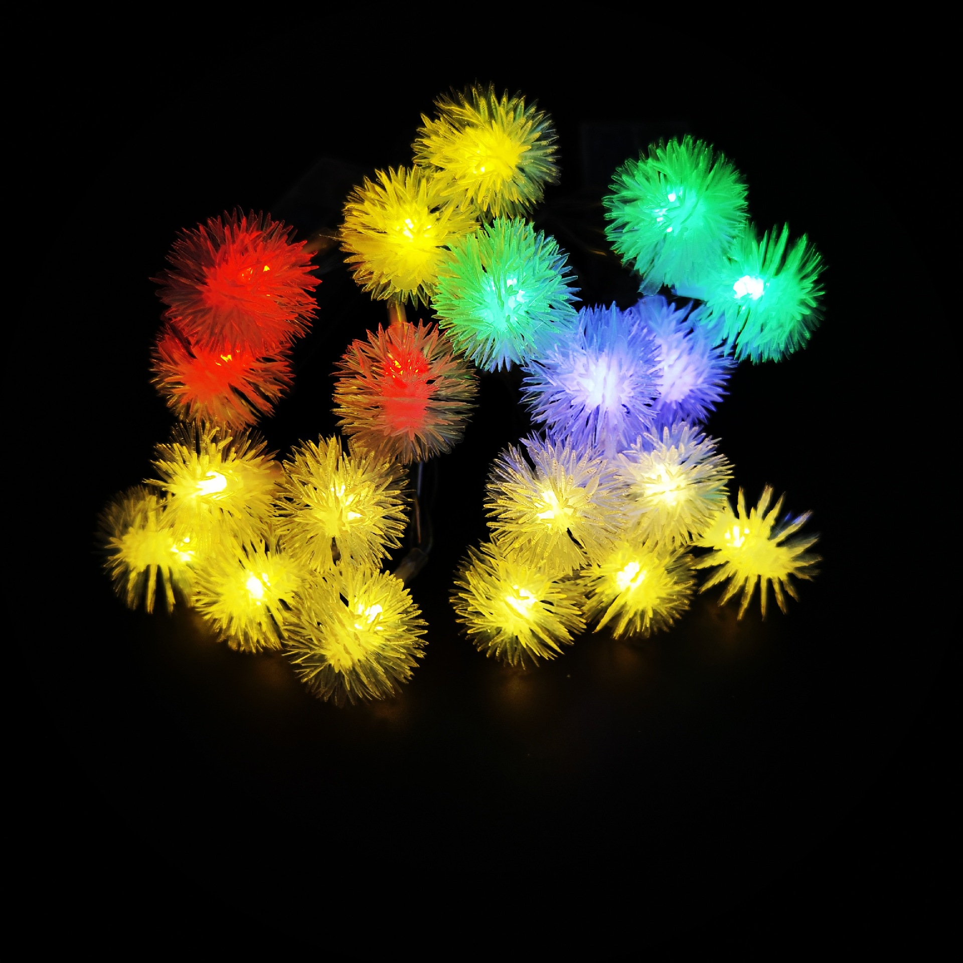 LED Fairy Starburst Firework String Lights Battery Operated Copper 8 Modes Christmas Decorative Twinkle Fairy Lights for
