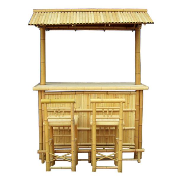 Buy cheap Bamboo Outdoor Bar Waterproof Bamboo Counter Tiki Bar from wholesalers