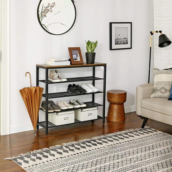 Buy cheap Large Shoe Organizer, 5-tier Shoe Rack for Sale, Industrial Shoe Rack, Shoe Rack with Shelves, ULBS15BX from wholesalers