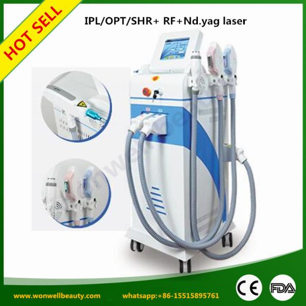 Buy cheap Super Quality Unique SHR IPL+Yag Laser+Fractional RF 4 in1 best beauty equipment from wholesalers