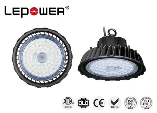 120 Watt Led High Bay Light Fittings Industrial Radio Sensor Dimming High Lumen