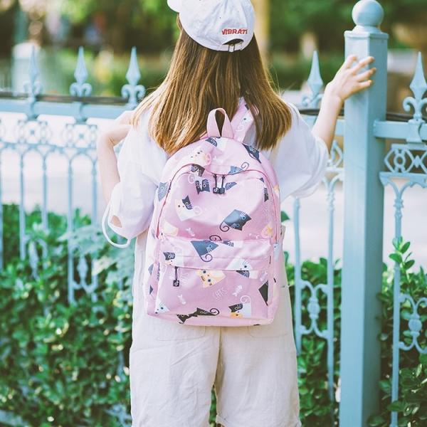 Buy cheap New Japan and south Korea cute cartoon backpack fashion backpack middle school students bag from wholesalers