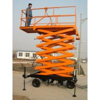 Buy cheap 500kg Capacity Scissor Lift Platform , Moblie Lifting Plateform 6m Lifting product