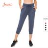 Buy cheap 210gsm Women Lounge Wear 3/4 Yoga Pants Workout Sweatpants Yoga Jogger Carpis from wholesalers