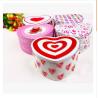 Buy cheap New promotional gift customed logo round heart shape tin package gift candy box case from wholesalers