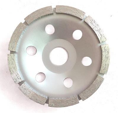 Buy cheap Single Row Diamond Cup Wheel , Metal Bonded Diamond Grinding Wheels from wholesalers