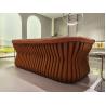 Buy cheap Polyester Fabric Leather Living Room Sofas Multi Functional Three Person Leather Sofa from wholesalers