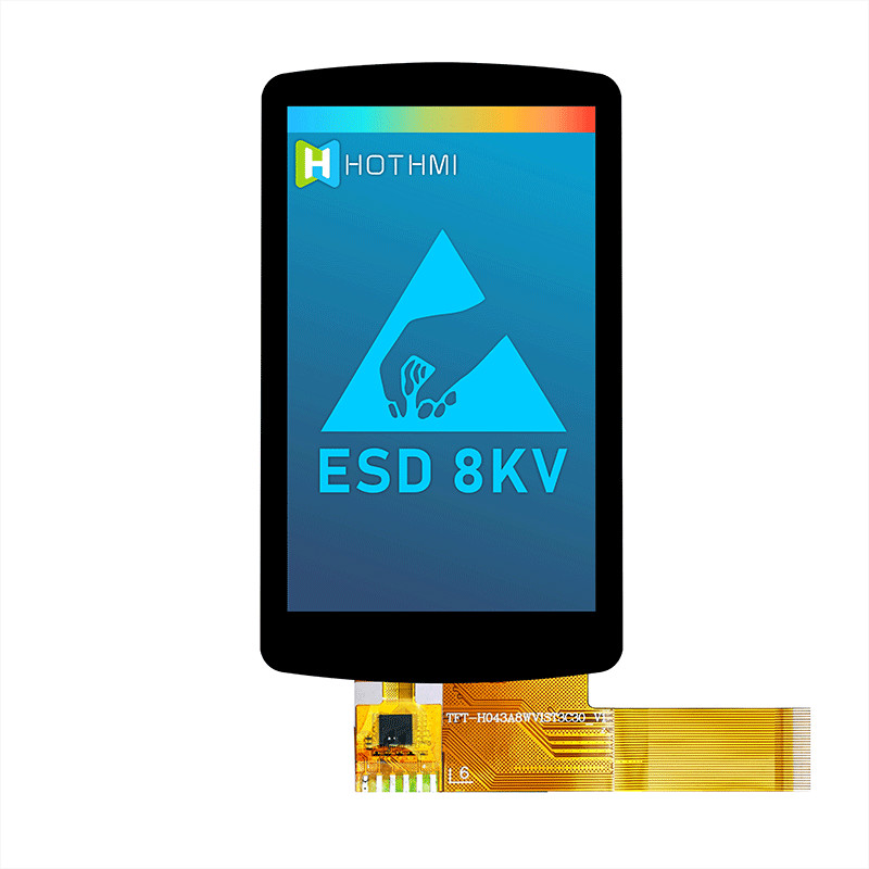 4.3 Inch IPS TFT Capacitive Screen , 480x800 TFT Color Display