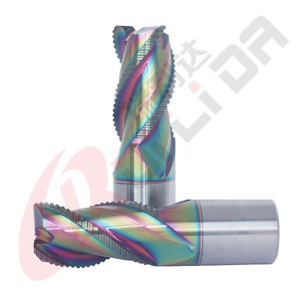 Buy cheap 25mm 1" 3 Flutes Roughing End Mill For Aluminium Carbide CNC Rough Milling Cutters from wholesalers