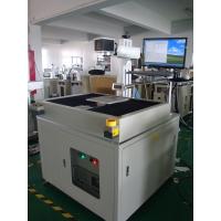 Buy cheap Professional 50W Metal Laser Marking Machine , Crossing Moving Working Table product