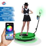 New 360 Photo Booth 80cm Portable Rental Vending Machine for Party