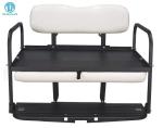OEM Available Golf Cart Flip Seats Kits using Steel Leather Material