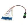 Buy cheap LC / UPC MPO Power Harness Cable , 0.9mm G657A1 Breakout Fiber Optic Cable from wholesalers