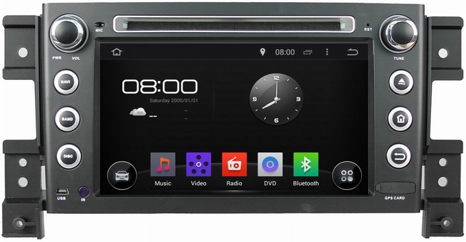 Ouchuangbo DVD GPS navigation stereo android 4.4 for Suzuki Vitara 2005-2011 car kit multimidia para carro OCB-7056D