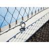 Buy cheap Rust Proof 25x25mm Stainless Steel Ferrule Rope Mesh Flexible For Safety from wholesalers