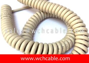 Wholesale UL20351 High Quality Polyurethane TPU Jacketed Auto Spring Cable 60C 300V from china suppliers
