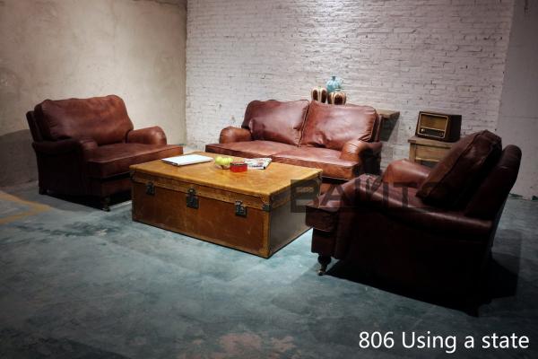 Buy cheap luxury classic leather sofa set furniture from wholesalers
