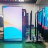 Buy cheap 75 inch 85 inch 98 inch floor stand digital signage full screen with wheels easy to move from wholesalers