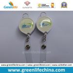Fashionable Factory Supply Key Chain Reel Company Advertismental Office Gift