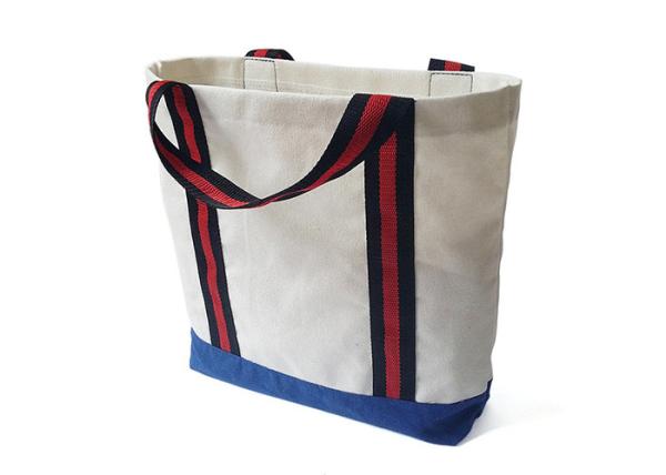Quality Extra Large Folding Eco Canvas Bags Silk Screen Printed Canvas Tote Shopper Bag for sale