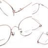 Buy cheap High Elastic IP Electroplating Beta Titanium Glasses Frame Cozy Gold Metal Opticalv from wholesalers