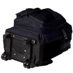 High Standard Design Black Polyester Backpack / Travel Trolley Backpacks