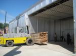 100 Cubic Meter Wood Drying Chamber 4550 Mm Door Height High Capacity