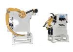 50HZ Decoiler Straightener Feeder For 4.5mm Thickness Metal Sheet Stamping