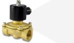 low price 2 way brass solenoid valve 12V/24V/220V with Normally Closedvalve