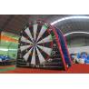 Buy cheap 0.9mm PVC Inflatable Sports Games / Football Dartboard Customized Size Accepted from wholesalers