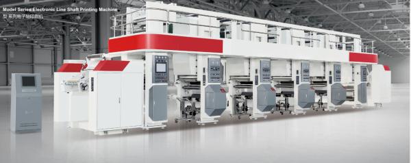 Buy cheap ELS Edible Food Printing Machine electric drying tube 300m/min 750mm unwind/rewind 3-50kgf servo motor from wholesalers