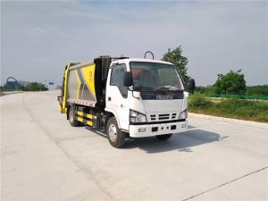 Wholesale 4X2 ISUZU 600P 6000 LITERS LEFT HAND DRVIE GARBAGE TRUCK from china suppliers