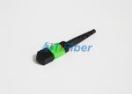 OS2 Ribbon Single Mode Fiber Optic Cable MTP / MPO Optic Connector