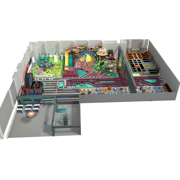 Custom Indoor Playground Equipment for Kids 2-12 Years