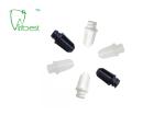 Medical Sterile Luer Lock Luer Slip Dental Syringe Cap Disposable Black White