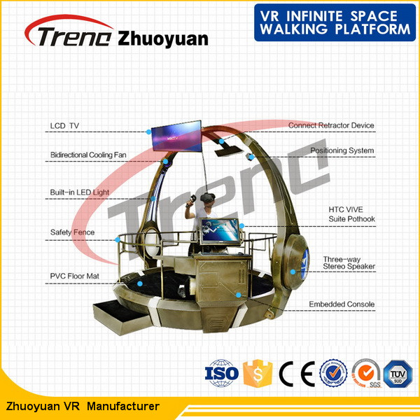 Immersive VR Space Walk Virtual Reality Headset Interactive Indoor VR Amusement Equipment