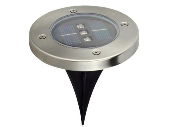 Buy cheap Round 5W Solar Power LED Underground Light LED Garden Light White Warm White RGB color from wholesalers