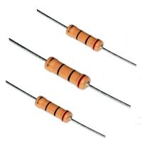 Buy cheap Film Fixed Carbon Resistor DIP CF 1/4W 0.25W 10R 22R 47R 51R 5% product