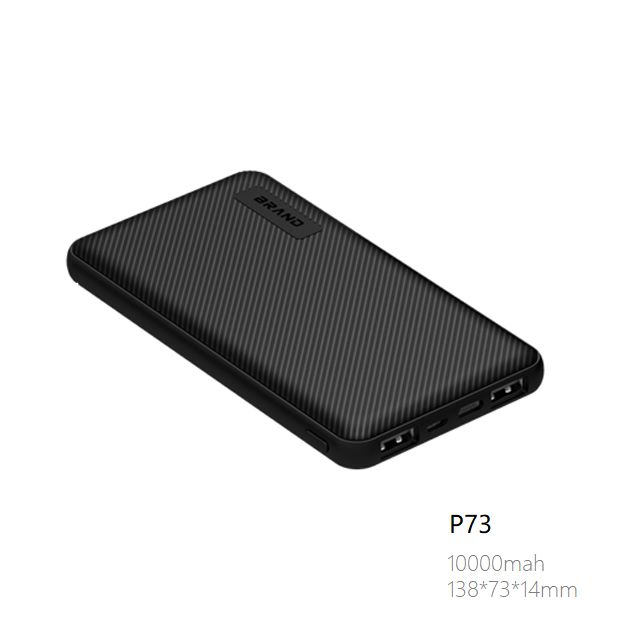 Customize Logo 10000mah Portable Power Bank For Smart Phone