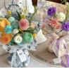 Buy cheap Customizable Dream Flower Art Paper Flower Arrangement Paper 57*57cm Many Colors from wholesalers