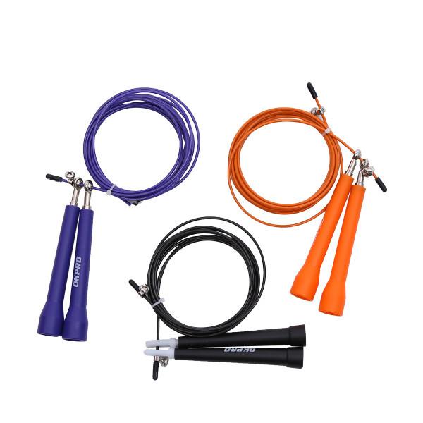 Quality 14cm Plastic Handles Ball Bearing Jump Rope , l3m Bearing Speed Rope for sale